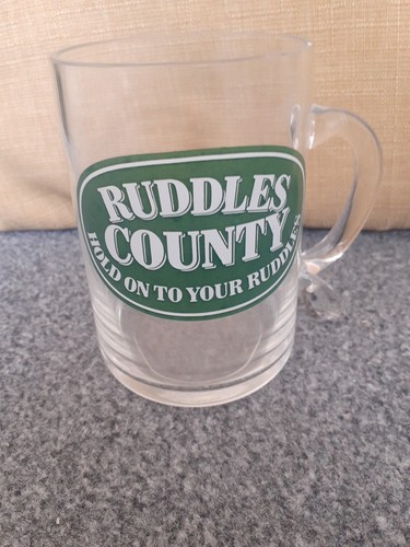 Ruddles county brewery glass - ruddles,