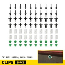 20 Sets Side Skirt Clips Fits