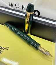Montblanc Meisterstuck No. 149 Fountain Pen Green with Box M Nib