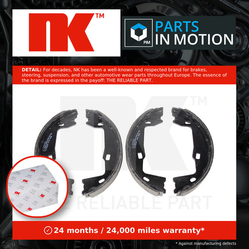 Handbrake shoes set fits - handbrake,