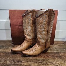 Corral Cowgirl Circle G Cowboy Boots - Made in Mexico Ladies - Size US 6 - UK 4