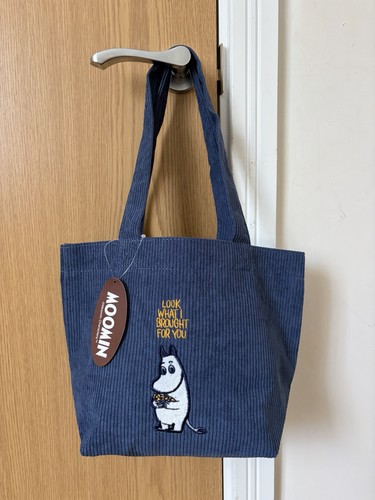 Moomin corduroy tote bag new - bag,