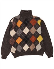 Benetton Mens Roll Neck Jumper