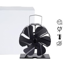 6 Blade Fireplace Fan Home