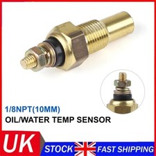 Oil Water Temperature Temp 1/8 NPT Sensor Unit Sender Electric Gauge Universal