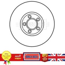 Brake Disc For Jaguar S-TYPE 99-07 XJ 03-09 C2C8354 BORG & BECK BBD4691