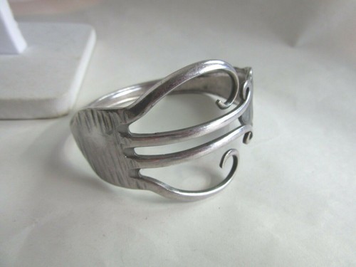 Vintage silver tone - , bent