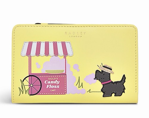 Radley yellow candy - candy, floss