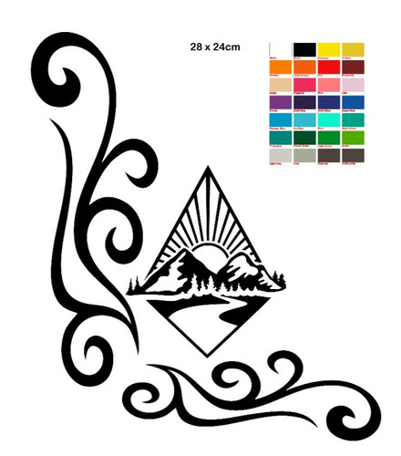 Camper van decals side - camper,