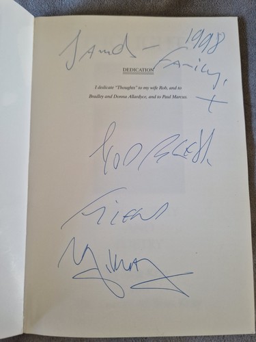 Reggie kray signed - reggie,