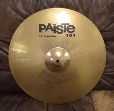 Paiste 18" 101 crash, ride cymbal