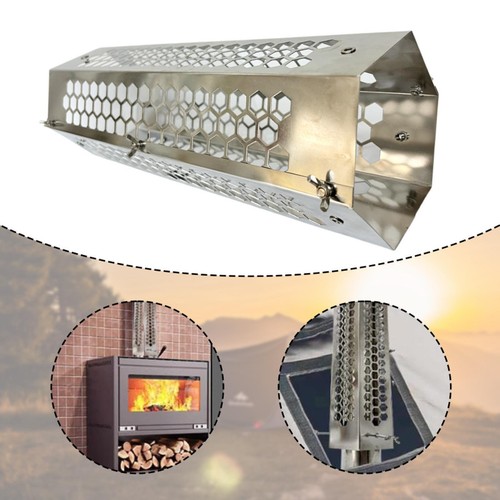 Tent stove chimney pipe cover - stove,