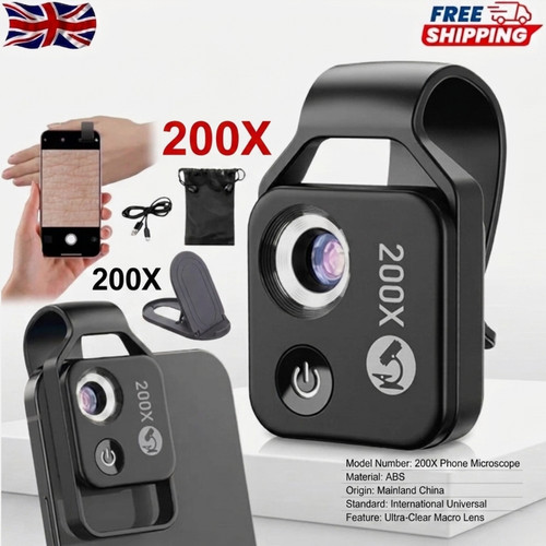 Nano zoom 200x - 200x, lens