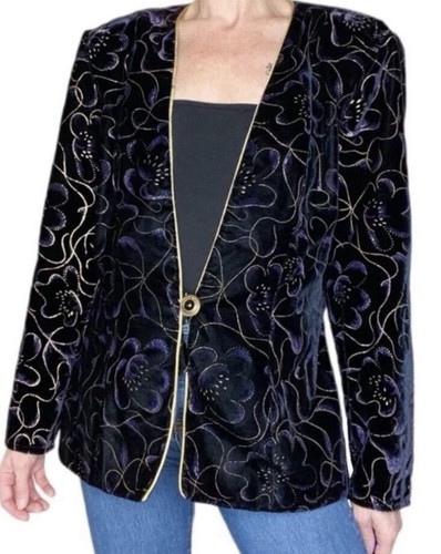 Velvet patra lurex floral - velvet,
