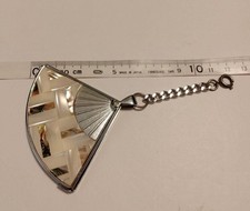 Elegance Fan Hand Mirror