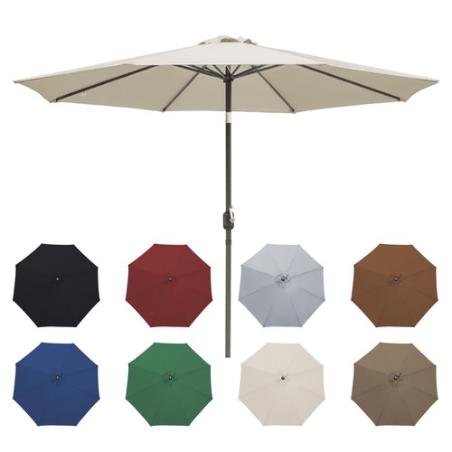 Garden round parasol 8 - 2.7m,