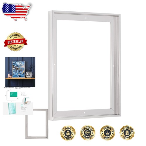16x20 chrome floater frame - frame,