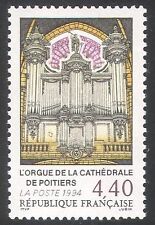 France 1994 Poitiers Cathedral Organ/Church/Musical Instruments 1v (n42523)