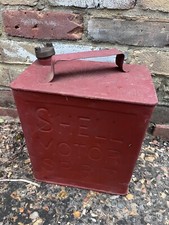 Vintage Shell Petrol Can 