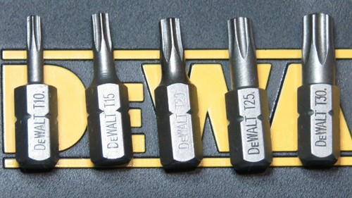 Dewalt torx set t10 - dewalt, t15