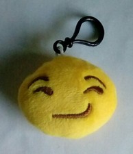 Soft Yellow Emoji Keyring Key Ring