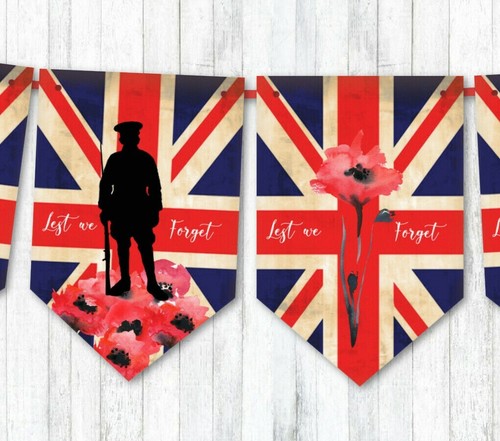Remembrance day poppy lest - 'lest, we