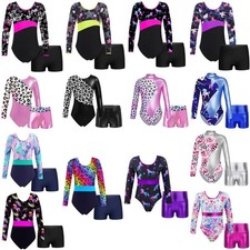 Girls Long Sleeve Gymnastics