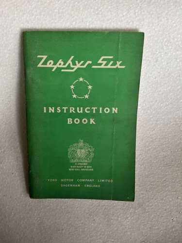 Original ford zephyr - six, 6