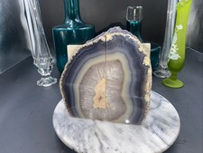 Agate Bookends Crystal Geode