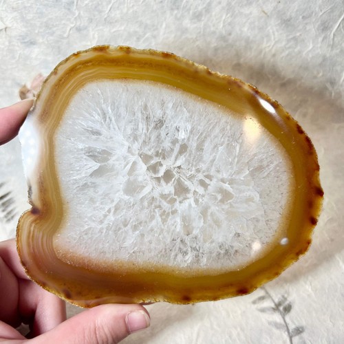 Agate slice - agate,