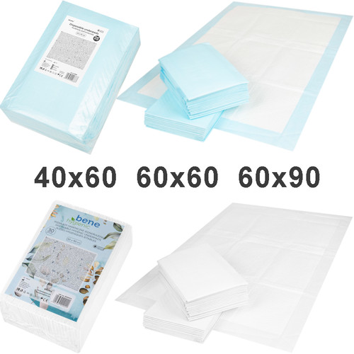 Disposable bed pads 60x90 - disposable,