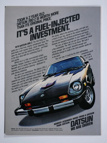 1978 datsun 280 vintage - 1978, a