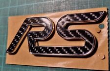 Focus RS Mk3 BADGE INLAYS CARBON FIBRE INLAY  RS BADGE UPGRADE LIMITED EDITION