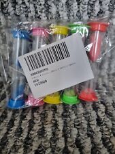 Sand Timer, 5 Colours Hourglass Sandglass Sand Clock Timers 10mins, 5mins, 3mins
