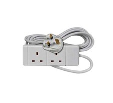 2 Gang Way Trailing Socket