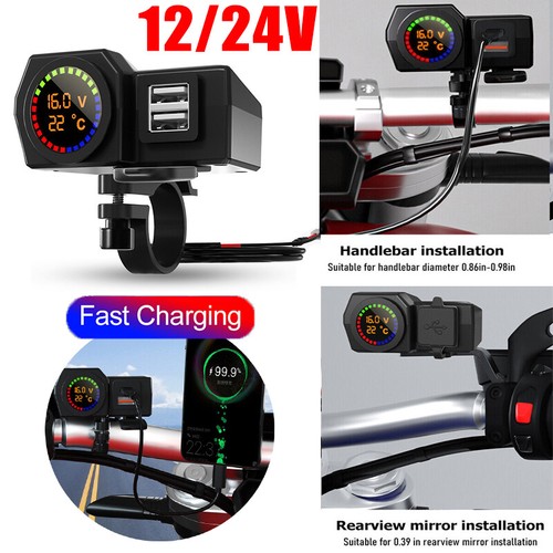 Dual usb port motorbike - dual,