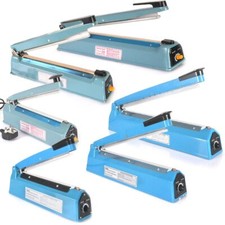 Impulse Heat Sealer Sealing 200/300/400mm Plastic Bags+ Spare Element & Teflon