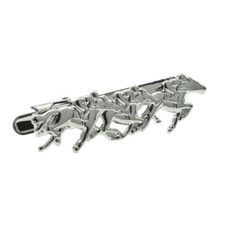 Horse racing Design Tie Clip