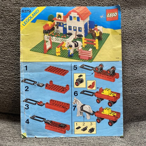 Vintage lego town stable - vintage, 6379