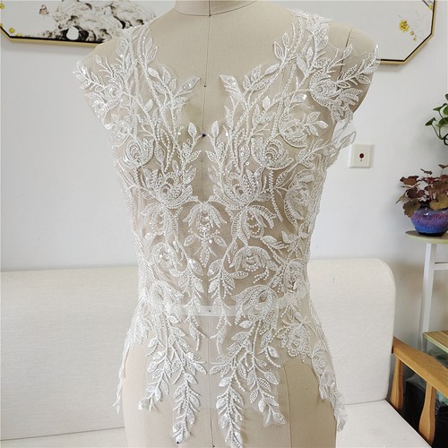 Ivory full beaded - ivory,