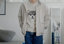 Mens Uniqlo Jacket Raincoat