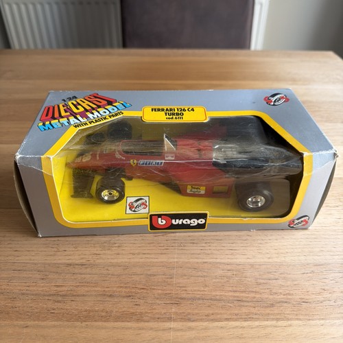 Bburago ferrari 126 f1 - bburago,