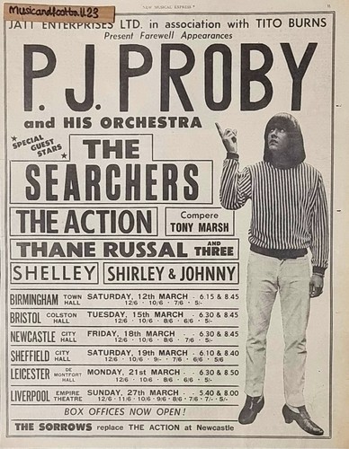 Proby the action - the,
