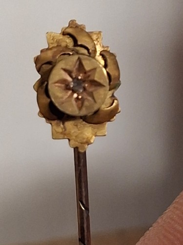 Antique victorian gold tie - antique,