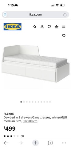 Ikea bed single - bed,,