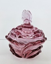 VTG Fenton Rose Shape Pink