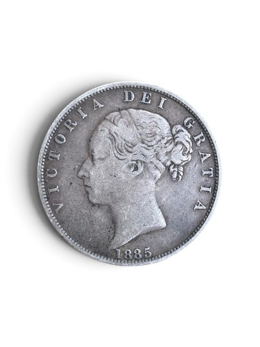 1885 queen victoria - queen, silver