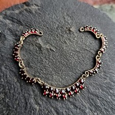 Vintage 1980s Bohemian Garnet