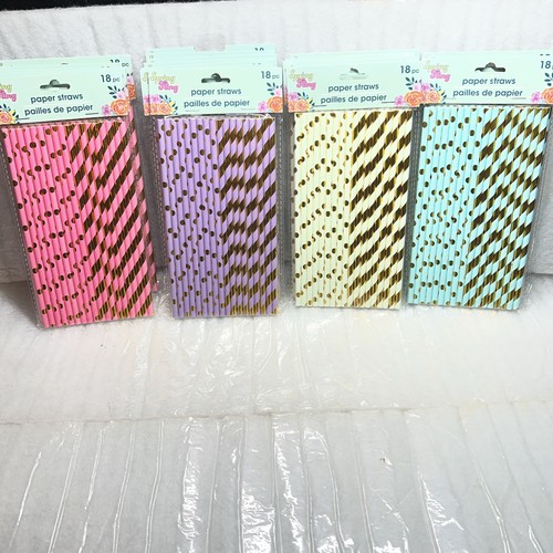 360 pcs paper straws - 360,