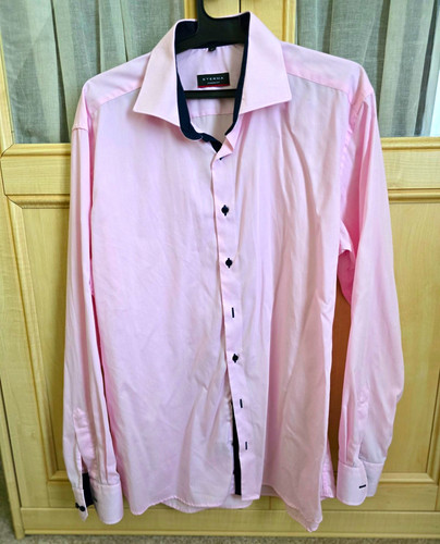 Eterna men pink - pink, cotton
